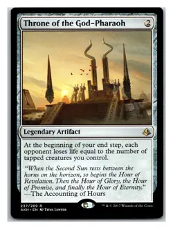 Amonkhet #237 Throne of the God-Pharaoh - Rare - Legendary - Image 1