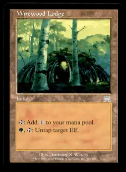 Wirewood Lodge Onslaught Light Play MTG Magic the Gathering - Image 1
