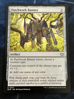 Patchwork Banner Bloomburrow Regular NM-M Unplayed 0247 - Image 1