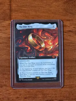 The One Ring (Extended Art) Universes Beyond: the Lord of the Rings MTG 0380 - Image 1