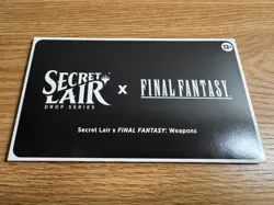 Secret Lair - Final Fantasy: Weapons - Non-Foil English Edition (Sealed) MTG - Image 1