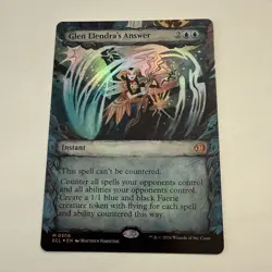 Glen Elendra's Answer FOIL Showcase 306 Lorwyn Eclipsed ECL MTG Mythic Unplayed - Image 1