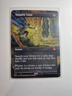 Vampiric Tutor (Borderless) Dominaria Remastered Regular - Image 1