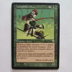 SPANISH ELVISH CHAMPION INVASION FOREIGN MTG HP - Image 1