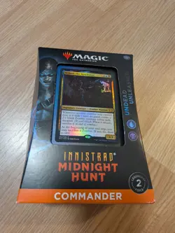 MTG Innistrad Midnight Hunt Undead Unleashed Commander Deck New Sealed 630509987153 - Image 1
