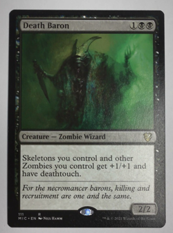 Magic The Gathering Death Baron Innistrad Midnight Hunt - Image 1