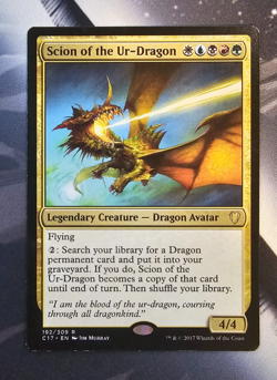 Scion of the Ur-Dragon - Commander 2017 Magic the Gathering - Image 1