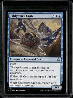Eddymurk Crab - 48 - BLB - NM - MTG Magic the Gathering - Image 1