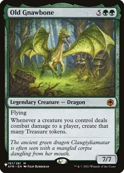 Old Gnawbone The List NM MTG - Image 1