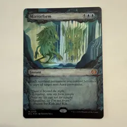 Mirrorform FOIL Showcase 308 Lorwyn Eclipsed ECL MTG Mythic Unplayed Mint M/NM - Image 1