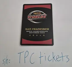 Chrome Mox - 2004 World Championship - Aeo Paquette - Magic MTG - NM - TCG $36 - Image 2