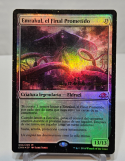 SPANISH Emrakul, the Promised End PreRelease Foil Promo MTG 6786 - Image 1