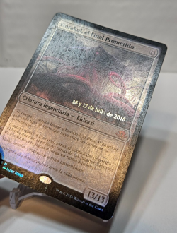 SPANISH Emrakul, the Promised End PreRelease Foil Promo MTG 6786 - Image 3