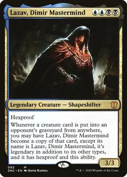 Lazav, Dimir Mastermind Zendikar Rising Commander NM MTG - Image 1