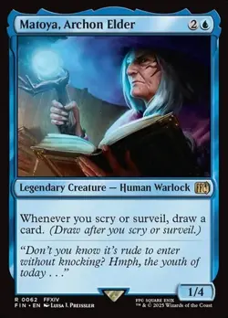 Matoya, Archon Elder FIN NM MTG - Image 1