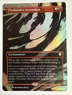 Firebender Ascension (Borderless) Avatar: The Last Airbender Foil - Image 1