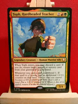 Toph, Hardheaded Teacher - Avatar: the Last Airbender - NM - Rare - MTG - Image 1