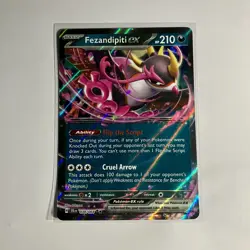 Fezandipiti ex 38/64 Ultra Rare Shrouded Fable NM Pokemon TCG Card - Image 1
