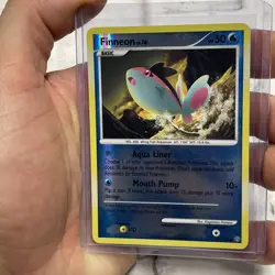 Pokemon Stormfront 61/100 Finneon Reverse Holo LP 2008 Nintendo Common Card TCG - Image 1