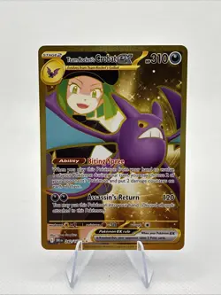 Team Rockets Crobat ex 242/182 Pokemon TCG Sv10: Destined Rivals Hyper Rare Holo - Image 1