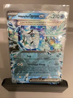 Wellspring Mask Ogerpon EX 27/131 Double Rare Holo Prismatic Evolutions 2025 - Image 1