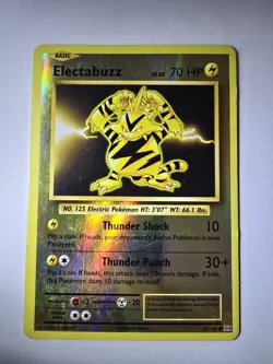Electabuzz Reverse Holo 41/108 - XY Evolutions Pokemon 2016 - Image 3