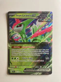 Iron Leaves ex 025/162 - Temporal Forces - Pokemon TCG Rare Holo 025/162 - Image 1