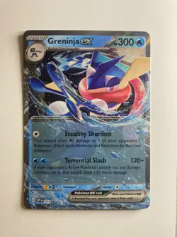 Greninja ex 054 PROMO BLACK STAR HOLO Pokemon Scarlet & Violet English Foil TCG - Image 1
