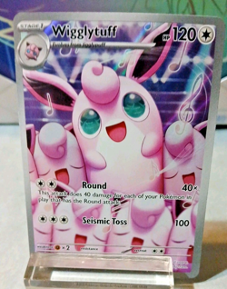 Pokemon TCG, Wigglytuff Illustration Rare ME02: Phantasmal Flames 105/094 NM - Image 3
