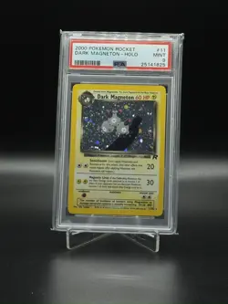Pokemon TCG Team Rocket: Dark Magneton 11/82 PSA 9 - Image 1