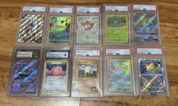 Pokemon PSA / CGC Slab Lot Of 10! 1-10 Jirachi, Mewtwo, Banette, Promo FREE SHIP - Image 1