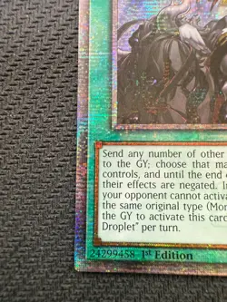Forbidden Droplet (Quarter Century Secret Rare) RA01-EN064 Yu-Gi-Oh! - Image 3