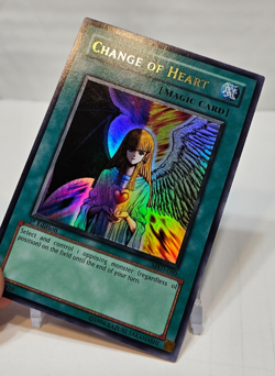 Change of Heart MRD-060 Ultra Rare 1st Edition Asian English AE Yugioh 7063 - Image 4