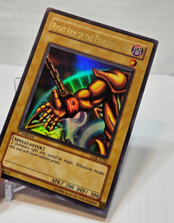 Right Arm of the Forbidden One LOB-A122 Ultra Rare 1st Ed Australian Yugioh 7066 - Image 4