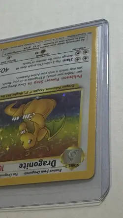 Pokemon TCG Dragonite Fossil Holo Unlimited Rare Card 4/62 1999 WOTC Vintage - Image 5