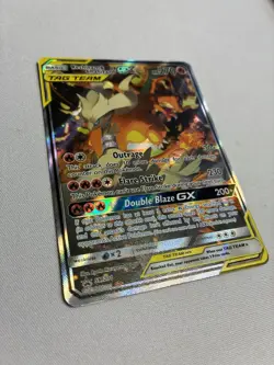 Pokemon TCG Reshiram & Charizard GX TAG TEAM #SM201 Promo Great Condition - Image 5