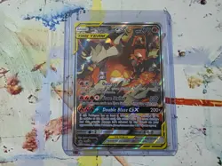 Pokemon TCG Reshiram & Charizard GX SM201 Black Star Promo Holo NM - Image 1