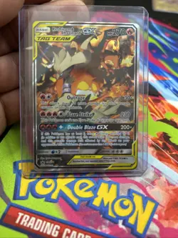 Pokemon TCG Reshiram & Charizard GX SM201 Promo - Image 1