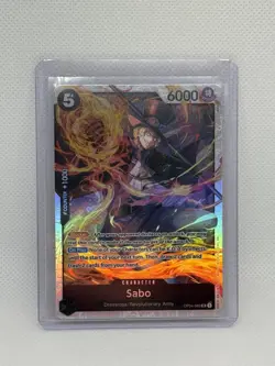Sabo OP04-083 One Piece Kingdoms of Intrigue SR NM English - Image 1