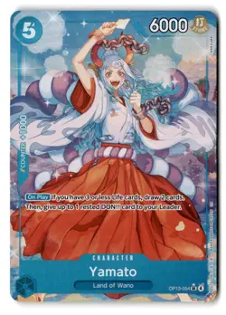Yamato (Alternate Art) OP13-054 Carrying On His Will Foil - Image 1