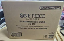 SEALED | One Piece TCG | Illustration Box Vol 6 (IB-06) | Case of 6 | IN HAND - Image 1