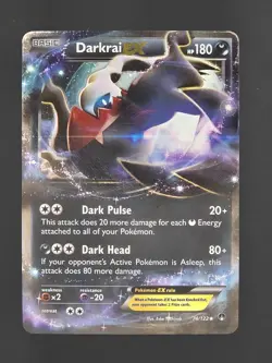 Darkrai EX 74/122 Ultra Rare Pokemon TCG XY - BREAKpoint NM - Image 1