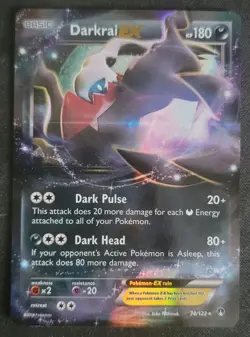 Darkrai EX 74/122 Pokemon TCG XY: BREAKpoint NM - Image 1