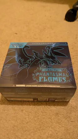 Pokemon Mega Evolution Phantasmal Flames Elite Trainer Box ETB Brand New Sealed - Image 3