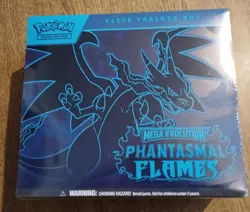 Phantasmal Flames Elite Trainer Box (ETB) | Pokemon TCG | New and Factory Sealed - Image 1