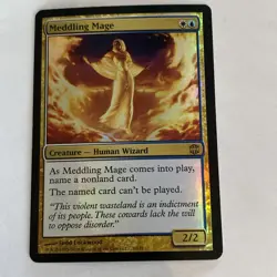 Meddling Mage 8 Alara Reborn FOIL MTG TCG CARD NM - Image 3