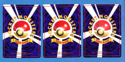 LOT OF 3 DIFF. 1998 JAPANESE POKEMON GLOSSY SERIES 3 VENDING PROMO TRAINER CARDS - Image 2