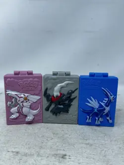 Pokemon Darkrai,Palkia,dialga Deck Box Card Game Case Burger King 2008 - Image 1
