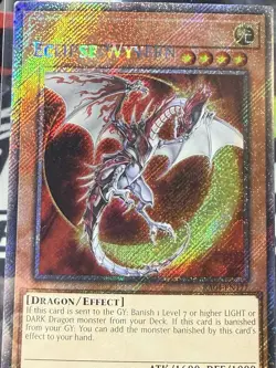 Yu-Gi-Oh Error Card Name Shift Misprint Error Eclipse Wyvern RA04-EN177 - Image 2