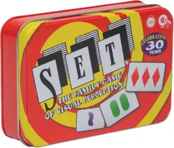 SET Card Games for Kids - Collectors Tin, Matching Game, Learning Games, Fun... - Image 1